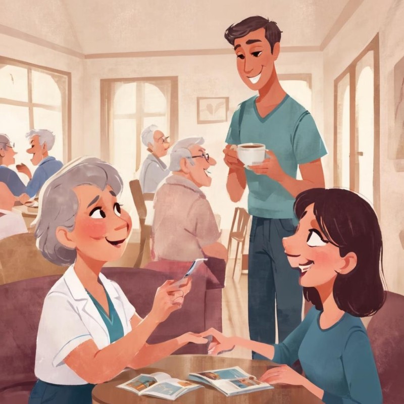 Zábava a společnost pro seniory