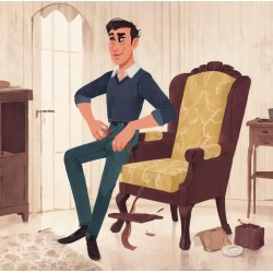 Čalouněné křeslo čištění