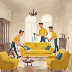 čištění sedací soupravy 3-1-1