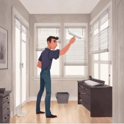 Monáž horizontálních žaluzií